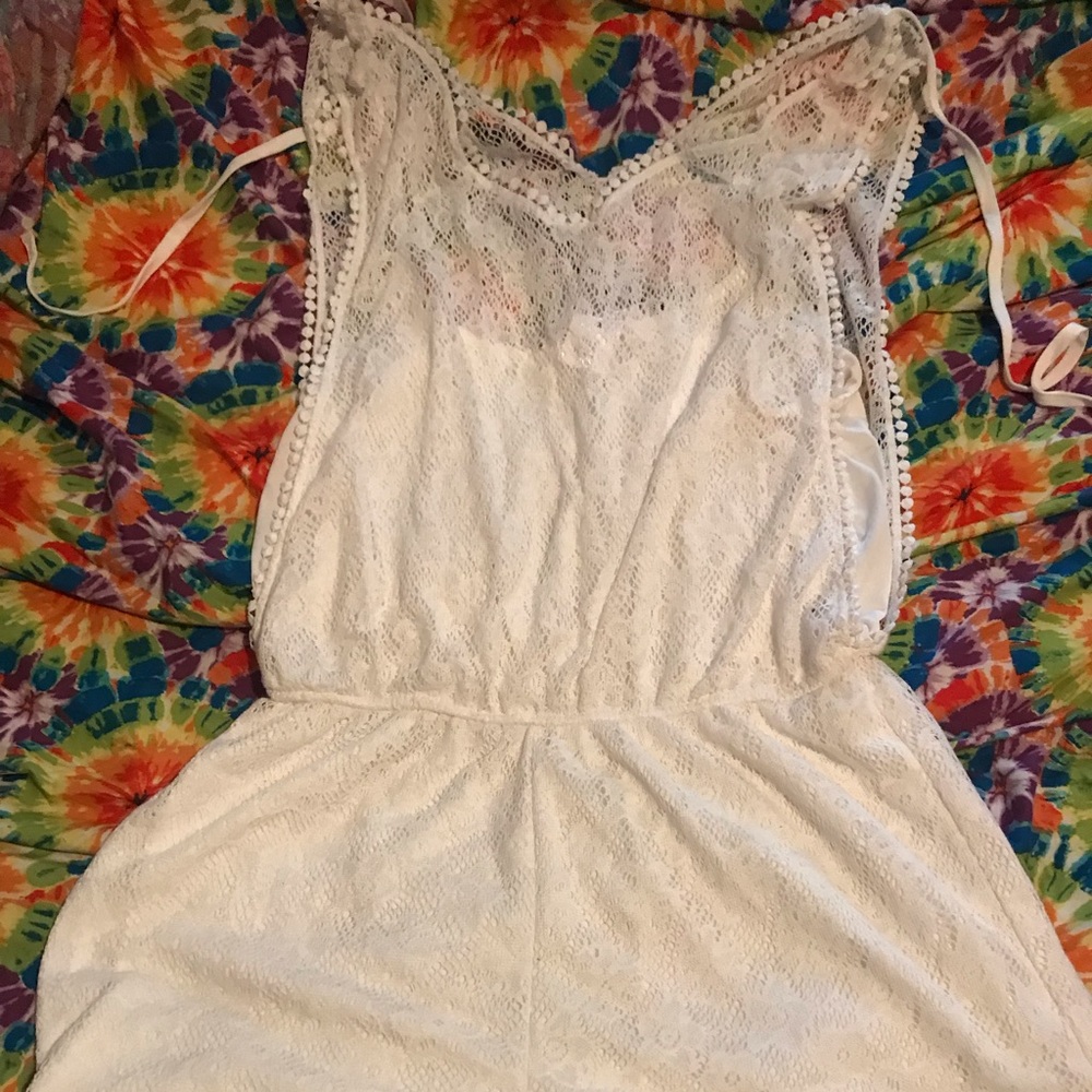 White romper